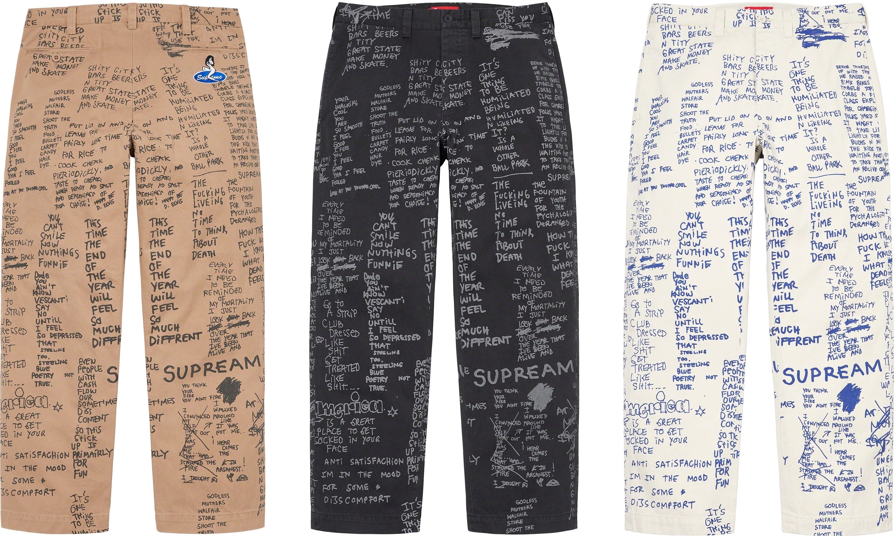 Gonz Poems Chino Pant